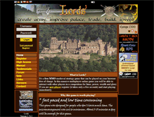 Tablet Screenshot of lordsgame.com